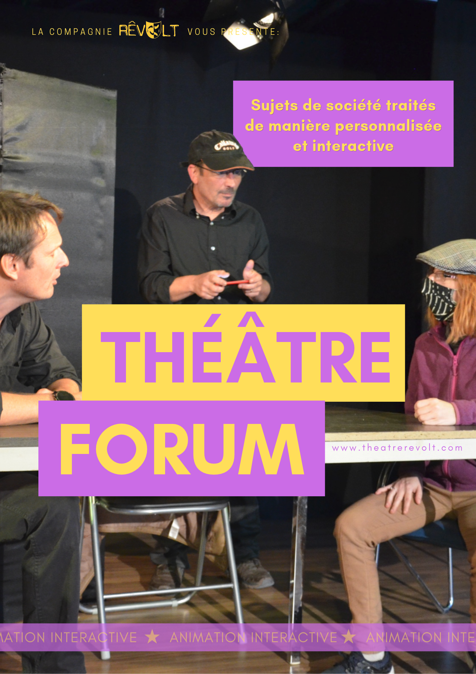 Affiche Théâtre-Forum