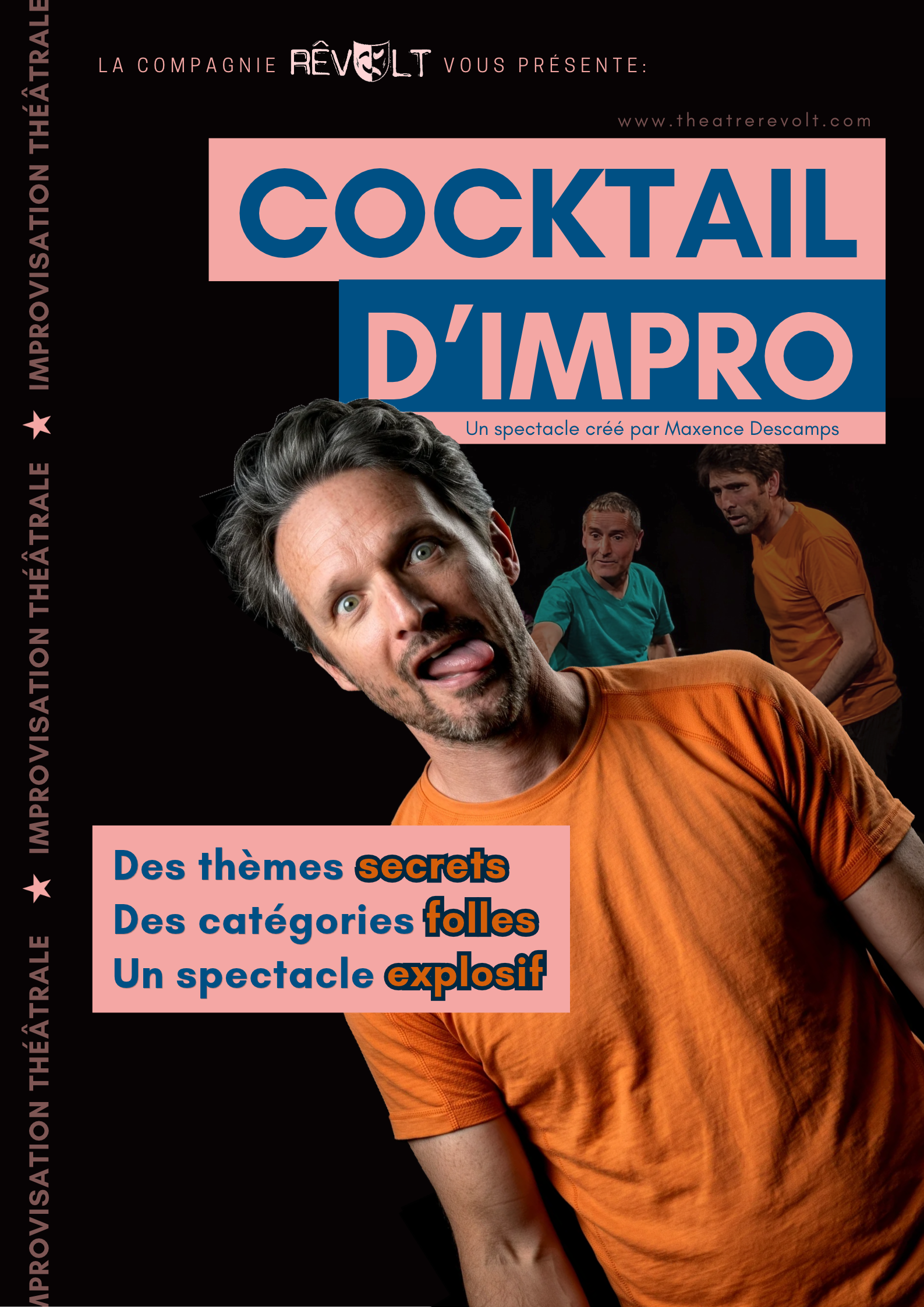 Affiche Cocktail d'impro