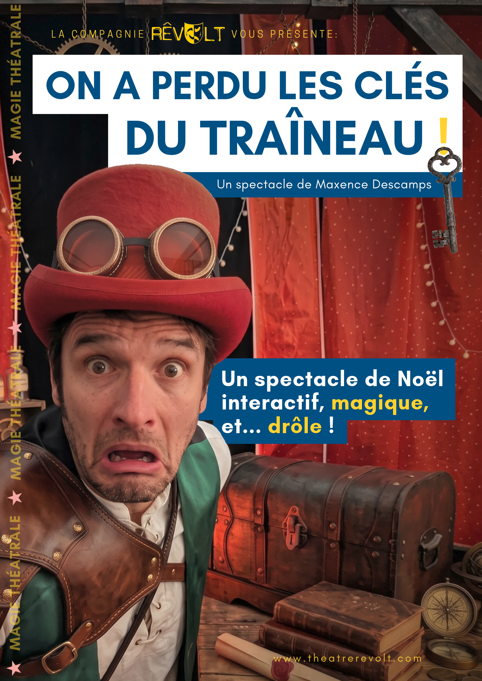 Affiche On a perdu les clés du traîneau